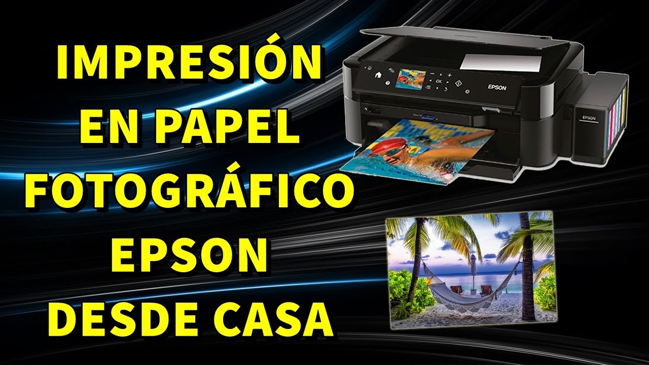 Como imprimir en papel fotografico desde word con impresora Epson 