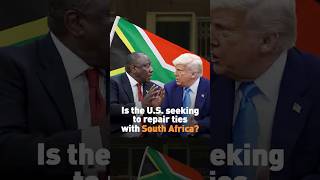 Is the U.S. trying to repair ties with South Africa?