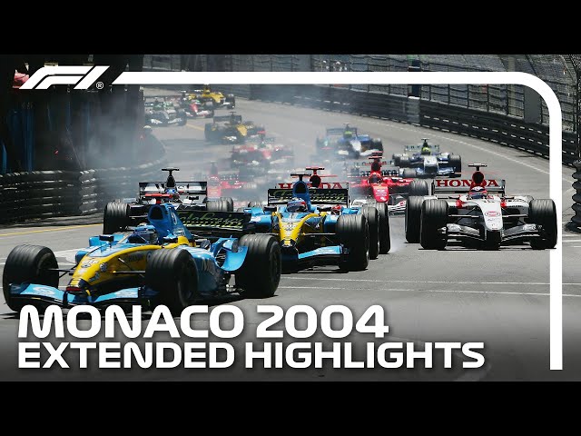 Race Highlights | 2004 Monaco Grand Prix | Extended Highlights class=