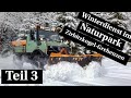 Winterdienst im Naturpark Zirbitzkogel - Grebenzen Teil 3: Unimog U1600 im Einsatz