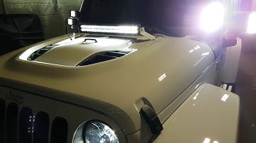 Oracle lighting led jeep wrangler by CJR PERFORMANCE
