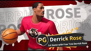 🌹 Derrick Rose Free Trial Gameplay | Dunk City Dynasty