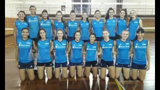 Visita De La Selección Menor De Voley Al Club Argentino.