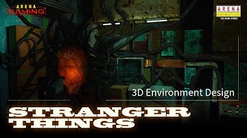 Stranger Things-Inspired 3D Environment Design | Student Showcase from Arena Animation Park Street
