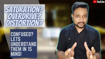 Difference between saturation, overdrive and distortion | Explained! | Distortion | Pro Tools | Mix