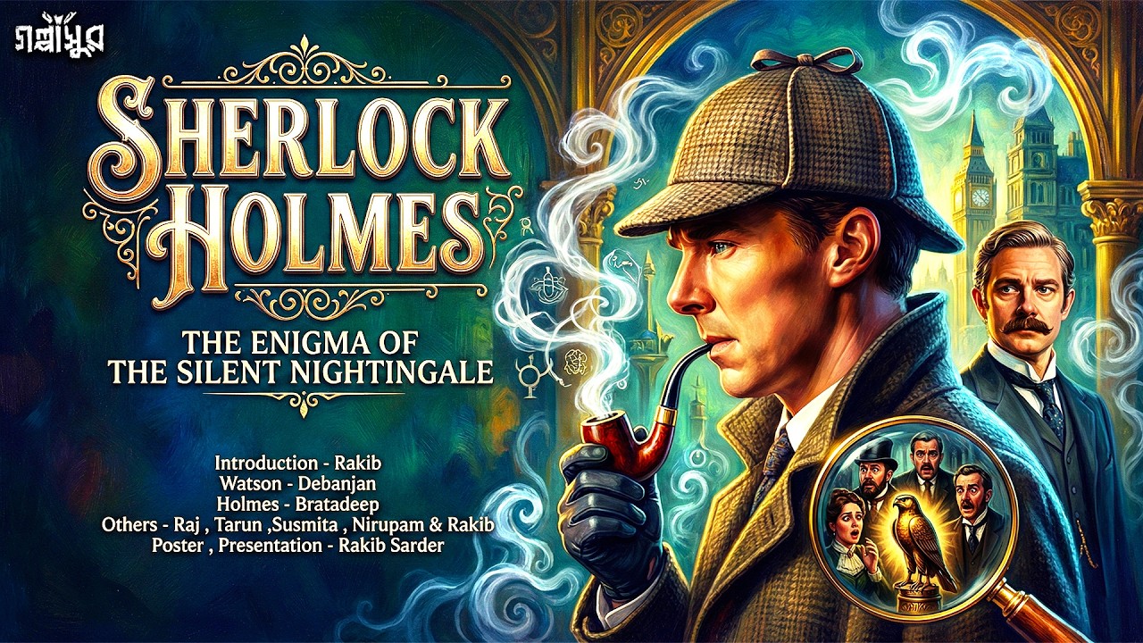 SHERLOCK HOLMES । দি এনিগমা অফ দ্য সাইলেন্ট নাইটিংগেল। A.C Doyle। FanFic। Sunday Suspense । GOLPASUR