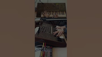 Creating sounds on the Korg MS2000B #vintagesynth #sounddesign #synth