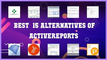 ActiveReports | Best 15 Alternatives of ActiveReports