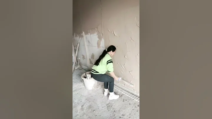 Wall plastering#shorts
