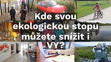 Co je ekologická stopa?