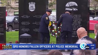 SPD honors fallen officers at police memorial