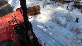 Kubota Wing Back Plow that quickly attaches by jmanatee 464 views 1 year ago 10 minutes, 6 seconds