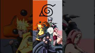 Evolution Of￼ Team 7#anime #boruto #edit #foryou #naruto #narutoshippuden