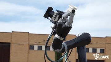 GRAPE – Ground Robot for vineyArd Monitoring and ProtEction