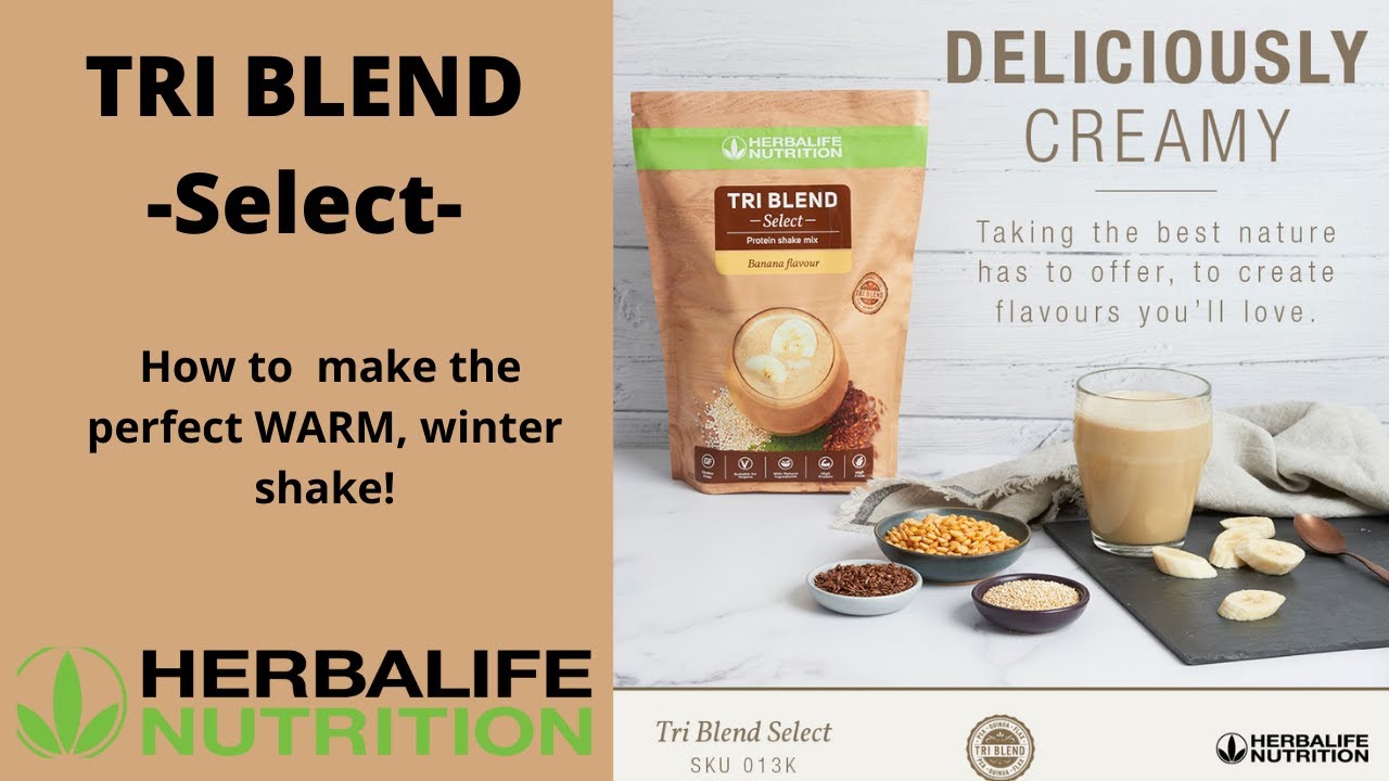 Herbalife Nutrition - Tri Blend Select provides naturally sourced