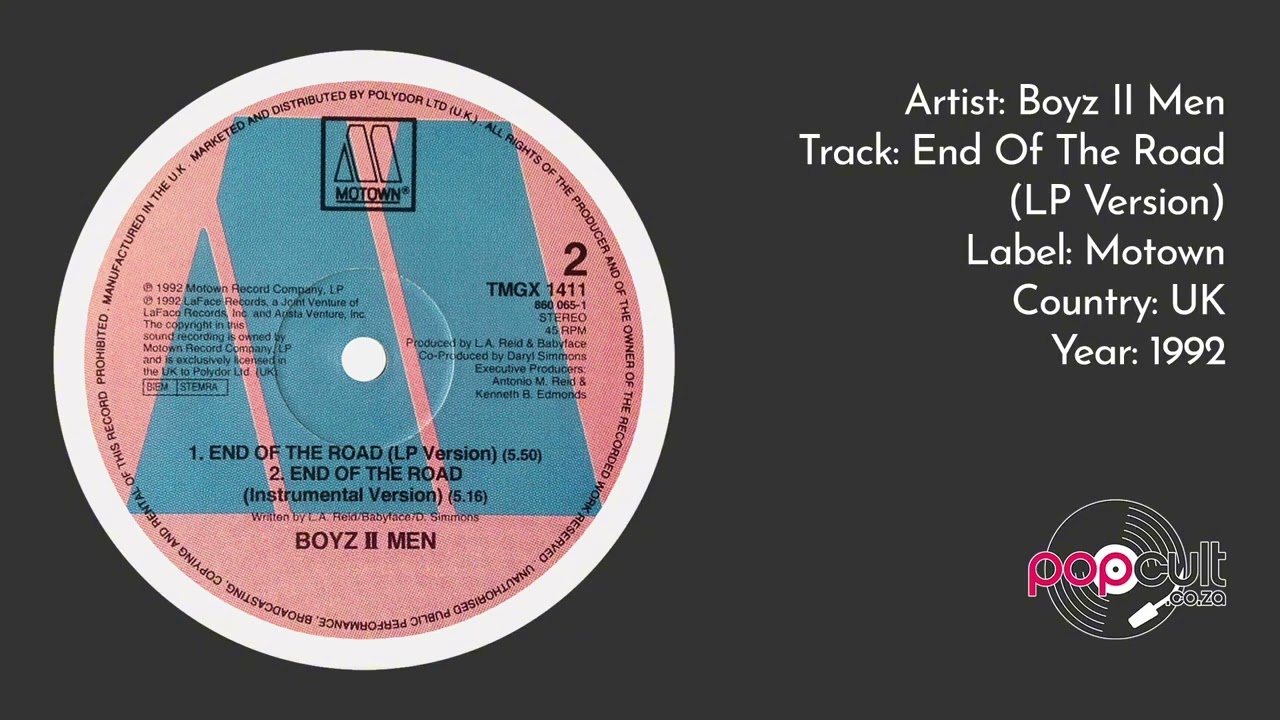Boyz II Men - End Of The Road (LP Version) - YouTube