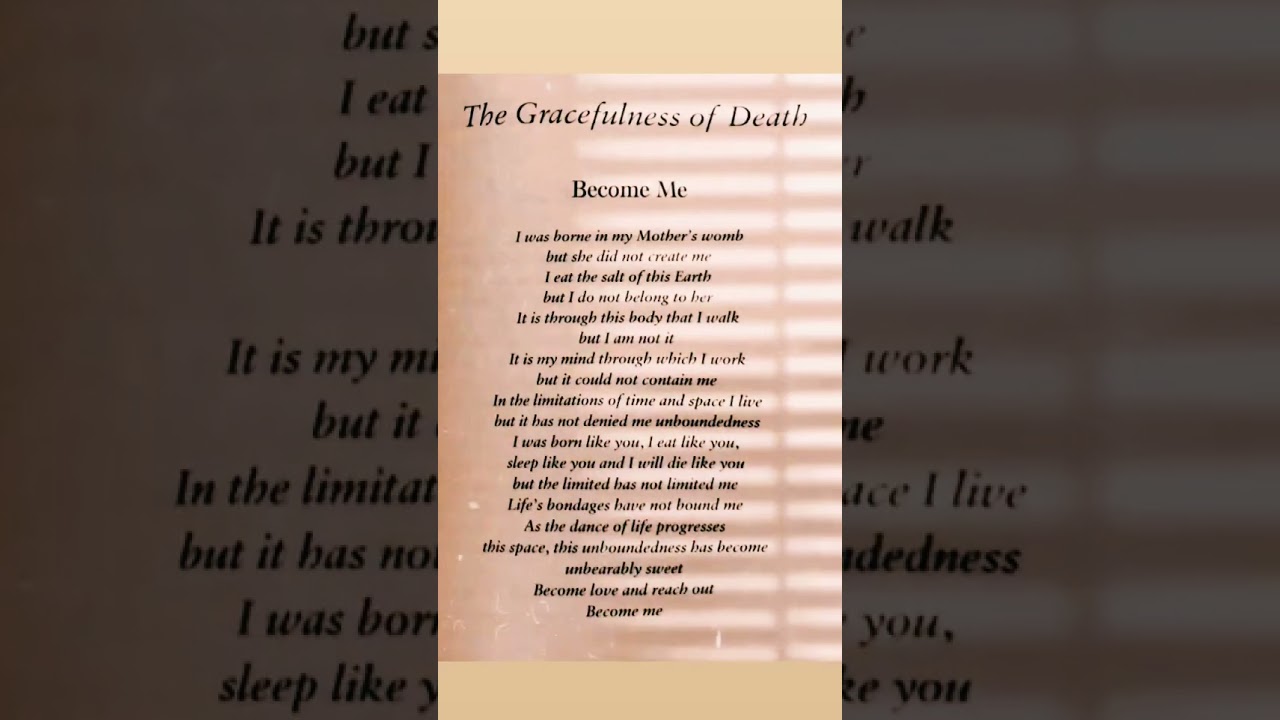 The limited has not limited me✨ Gracefulness of Death... 