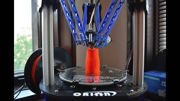 3D Printed Vase - Five Hour Time Lapse in Under 60 Seconds