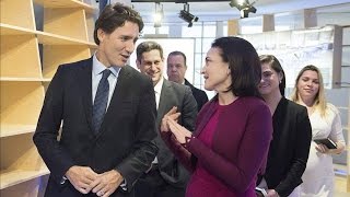 Justin Trudeau Hobnobs With Global Executives In Switzerland