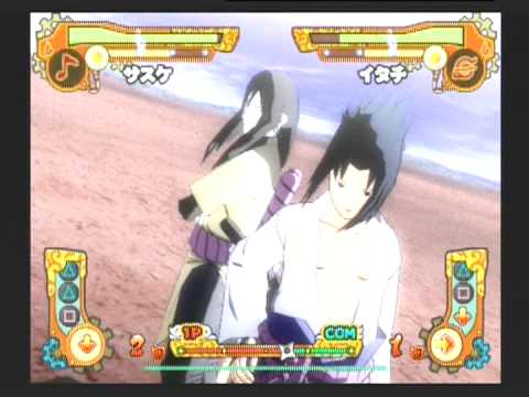 Naruto Shippuden Ultimate Ninja 5 PS2 # 108 Sasori Marionete Vs Orochimaru-  NO INSANO【FULL HD 60FPS】 