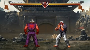 SHIN AKUMA vs MR. KARATE - The most epic fight❗