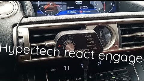 User review: Hypertech React throttle optimizer Lexus is 250 fsport #lexusis250  #hypertech #react