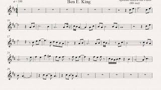 STAND BY ME: Bb inst (clarinete,trompeta,saxo sop/tenor)(partitura con playback) chords