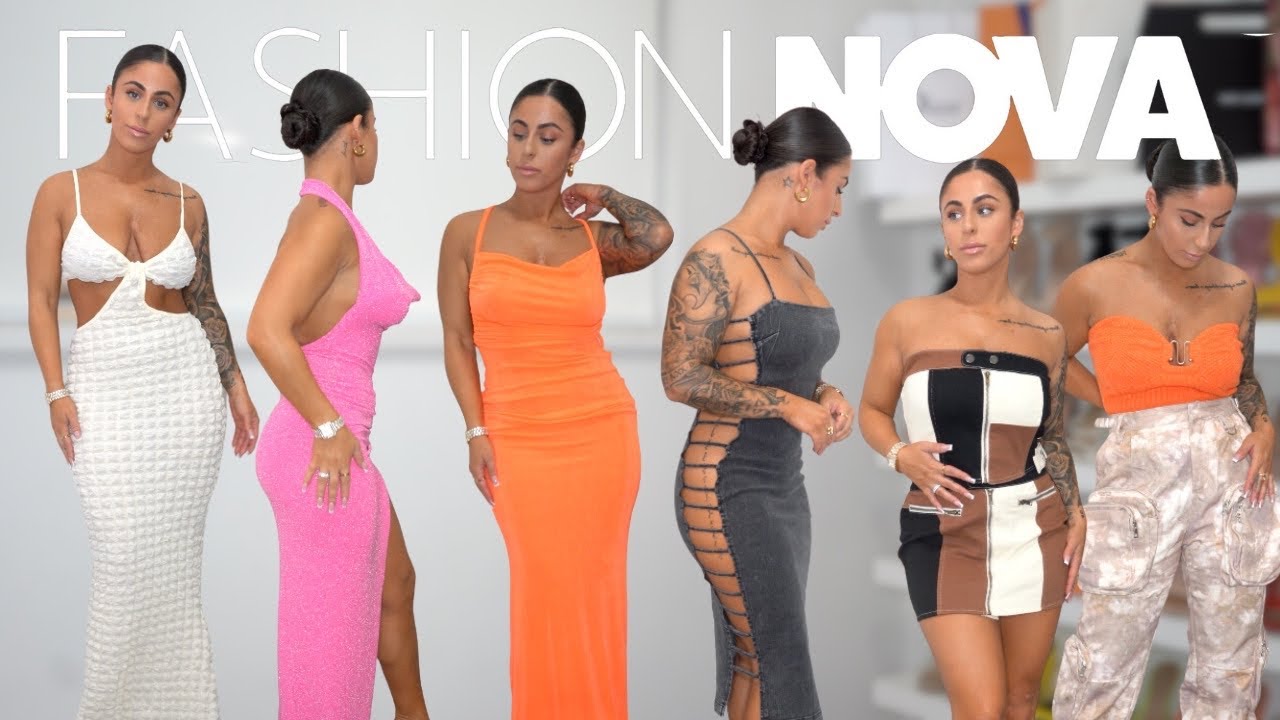 HUGE FASHION NOVA TRY-ON HAUL | DRESSES, PANTS, AND SUMMER CUTE SETS