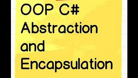 OOP interview questions :- What is the difference between Abstraction and Encapsulation ?