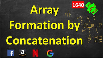 Check Array Formation Through Concatenation | LeetCode 1640 | C++, Java, Python