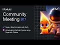 June 2025 Community Meeting: Mojo in bioinformatics and accelerating particle physics