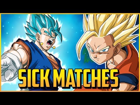 DBFZ ▰ Insane Vegito Vs Beastly Teen Gohan 【Dragon Ball FighterZ】