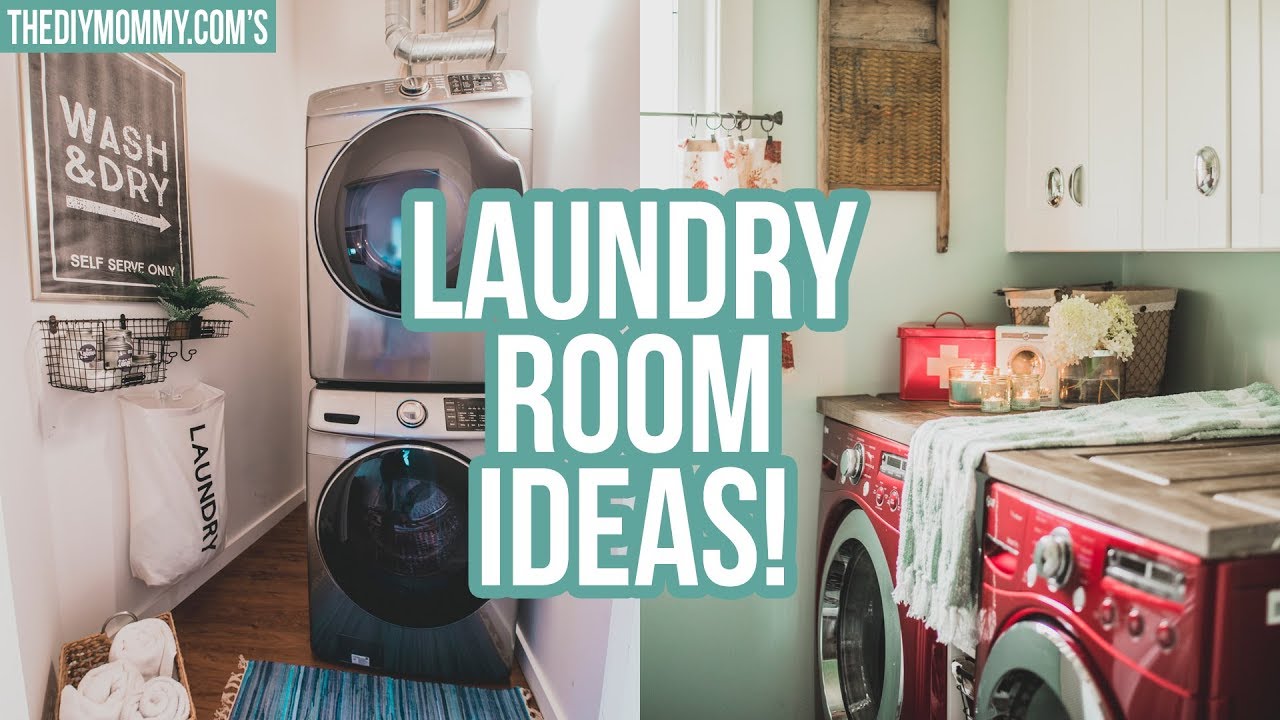 Laundry Room Ideas | Decor, Organization & 3 Tours! - YouTube