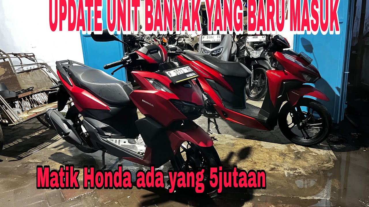UPDATE TERBARU DIJUAL MURAH SEMUA!!!  MATIK HONDA ADA YANG 5JUTAAN✅