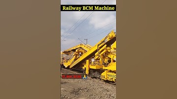 Railway BCM Machine ।। Blast Cleaning Machine।।#short #railgadi #indian_railways #IRK