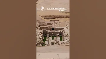 Mortuary Temple of Seti I at Abydos Vol.2 / WORLD SCAN PROJECT #shorts #egypt #abydos