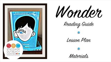 Wonder by R.J. Palacio; Introduction: ASL Reading Guide, Lesson Plan, and Materials