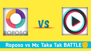 Roposo vs Mx Takatak | which app is better than tiktok |