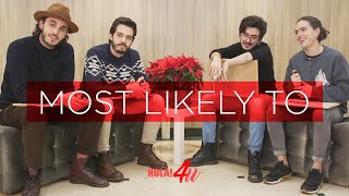 ¿A quién representa más 'Enamórate de alguien más'? ¿El más tardón? | Most likely to con Morat