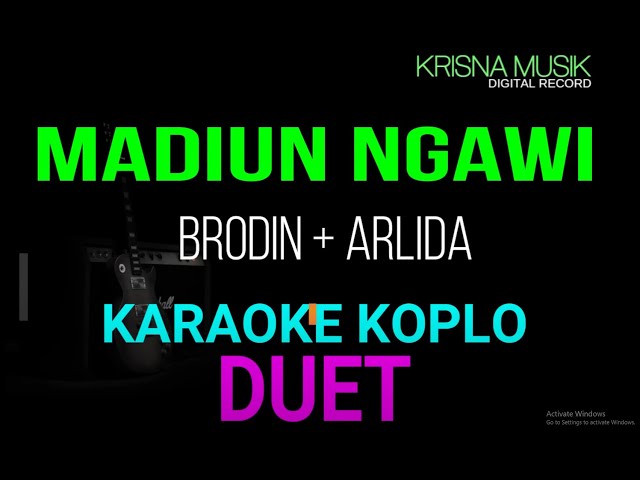 MADIUN NGAWI KARAOKE KOPLO DUET AUDIO HD JERNIH class=