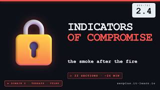 Indicators of Compromise โ Malware, DDoS, IoCs (Security+ SY0-701 Obj 2.4)