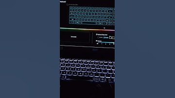 How to set rgb light in acer aspire 7 | Rgb light set acer | #acer #aceraspire7 #viral #shorts