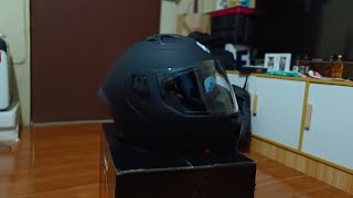 unboxing helmet review/ HNJ 937modular helmet/ sulit ba? budgetmeal helmet