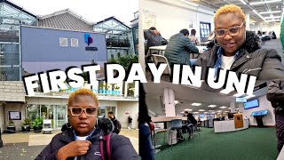 First Day in Uni in the UK Vlog as an International student |My Experience| University of Portsmouth