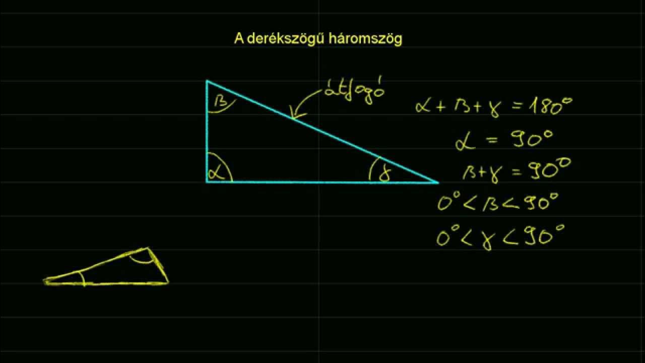 derékszögű
