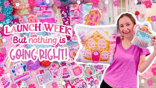 It's Launch Week, But Nothing is Going Right! 🙈 Did We Pull it Off? 🌸 SMALL BUSINESS STUDIO VLOG 💖