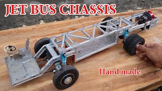 How to Make an RC Jet Bus Chassis from Aluminum.