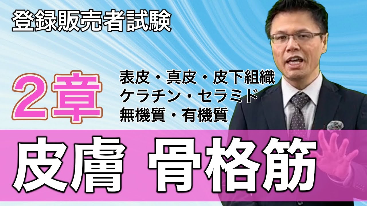 【登録販売者試験対策】2章 「皮膚 骨格筋系（骨・関節・筋肉など）」の暗記しにくいポイントを整理