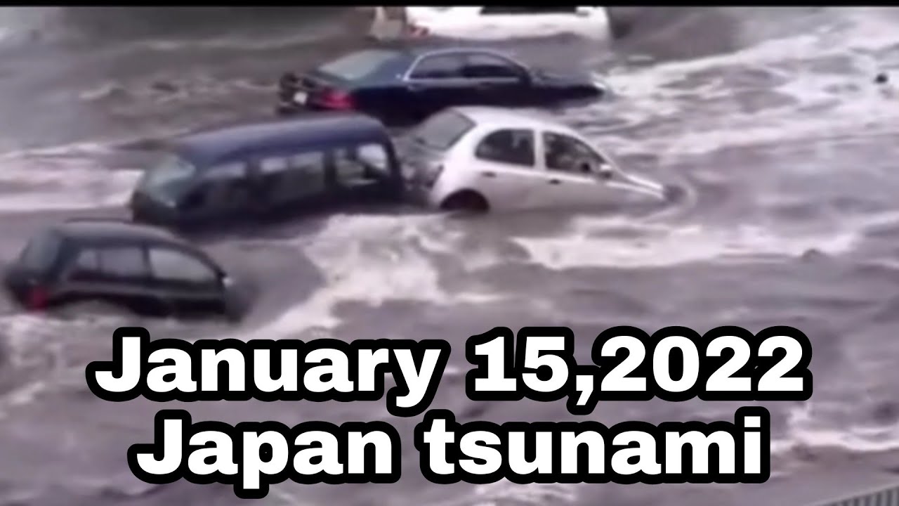 Tsunami japan 2022