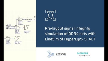 Pre-layout signal integrity simulation of DDR4 nets with LineSim of HyperLynx SI ALT